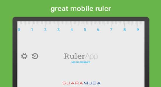 Aplikasi Pengukur Tinggi Badan Ruler App