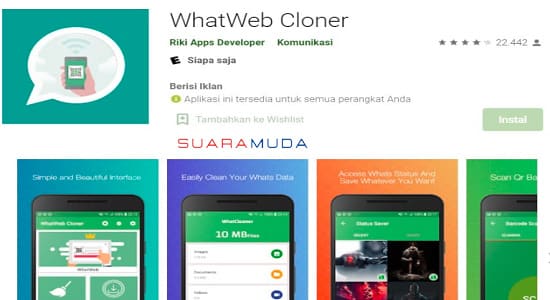 Cara Menyadap WA Dengan Aplikasi WhatWeb Cloner