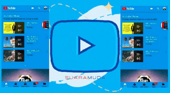Fitur Tambahan Pada YouTube Biru Mod