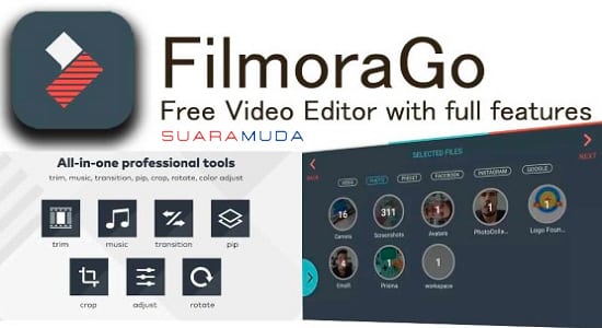 Free download dan Cara Instal FilmoraGo Pro Mod Apk