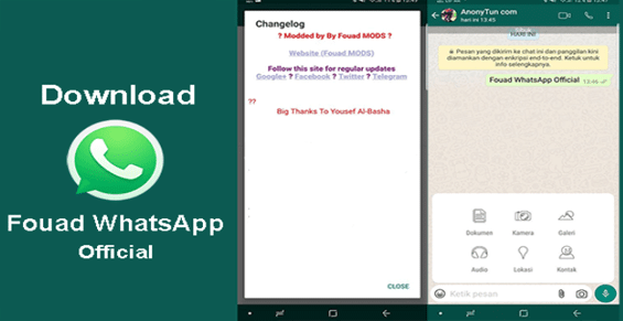 Link Download Fouad WhatsApp Apk v9.45 (Unlock All Tema) Terbaru 2023