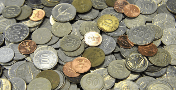 Pecahan Mata Uang Won Koin Lengkap dengan Cirikhas yang Ada Di Dalamnya