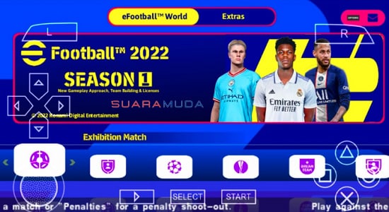 Spesifikasi Version Efootball 2023 Mod Apk