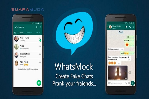 Link download & Cara Instal Aplikasi Fake Chat Whatsmock