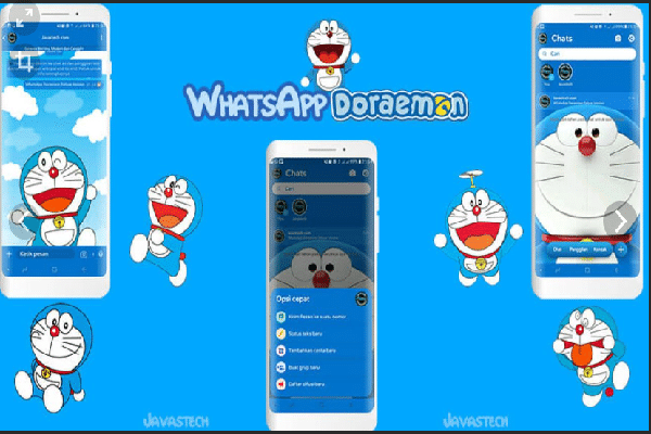 Begini Cara yang Bisa Dilakukan untuk Mendownload WhatsApp Doraemon