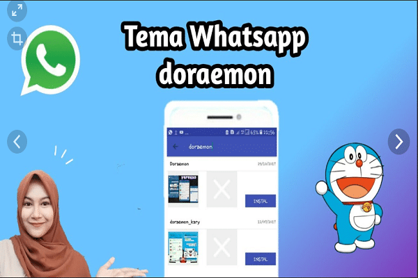 Fitur-Fitur  Lain yang Dimiliki Aplikasi WhatsApp Doraemon