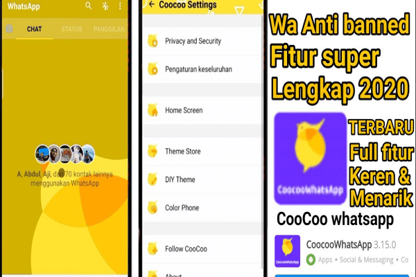 Rincian dan Link Download Aplikasi Coocoo WhatsApp