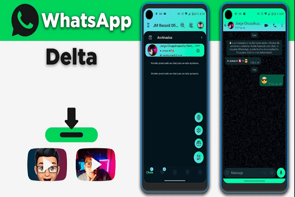 Fitur-Fitur yang Tersedia Pada aplikasi WhatsApp Delta